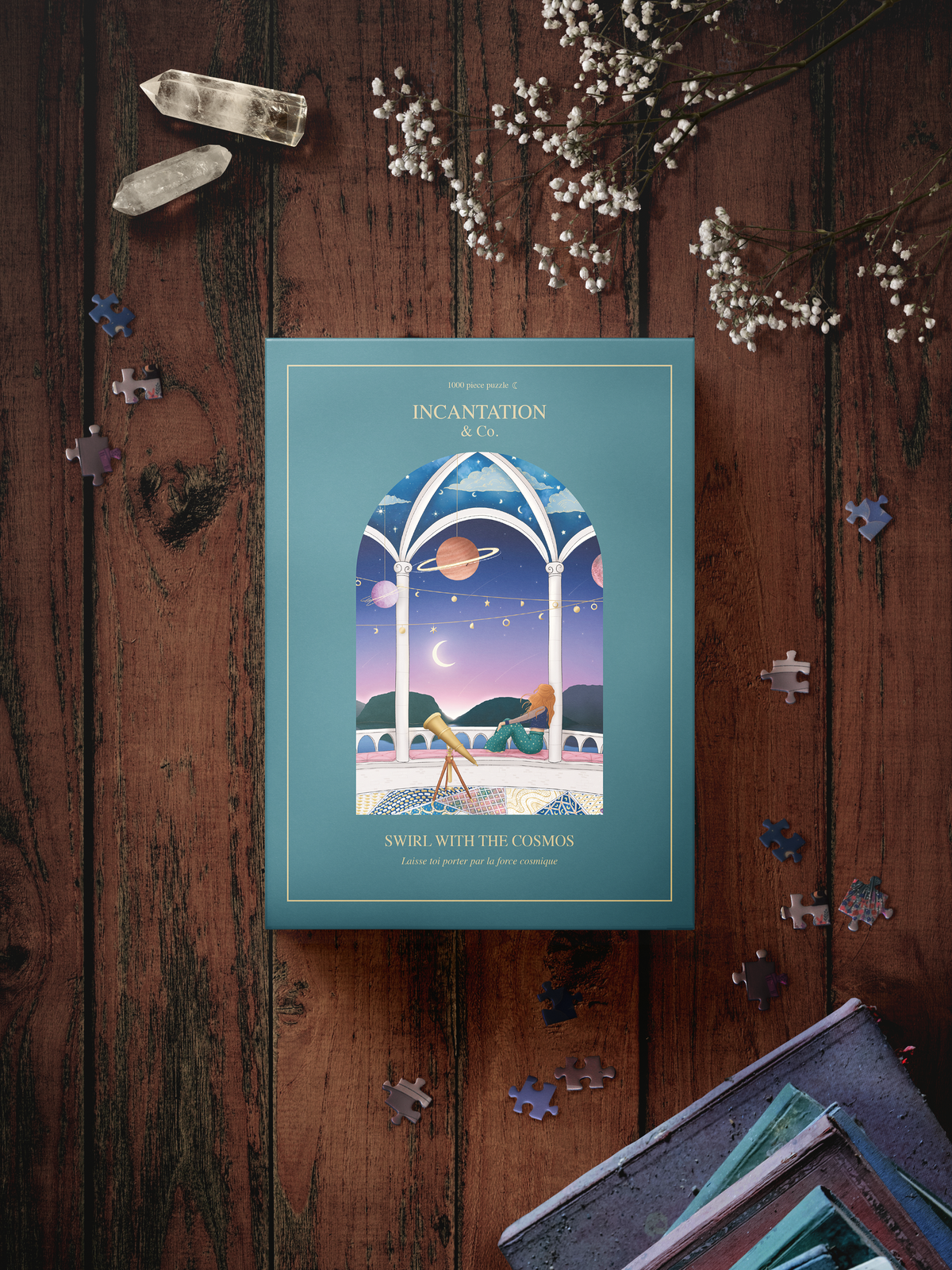 Puzzle coffret deluxe 1000 pièces・Trust the Universe